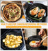 MICHELANGELO Cast Iron Skillet Set 10 Inch &12 Inch