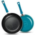 MICHELANGELO Non Stick Frying Pans Set, 8 Inch & 10 Inch Skillet Set