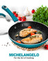 MICHELANGELO Non Stick Frying Pans Set, 8 Inch & 10 Inch Skillet Set