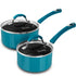 MICHELANGELO Sauce Pan Sets, Enamel Sauce Pan with Lid, 1Qt & 2Qt