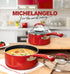 MICHELANGELO Enamel Saucepans with Lid,1Qt & 2Qt