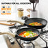 MICHELANGELO Granite Pots and Pans Set Nonstick, 13 Piece Kitchen Cookware Sets