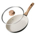 MICHELANGELO 10 Inch Frying Pan with Lid