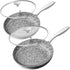 MICHELANGELO Frying Pan Set with Lid, 9.5" & 11" Granite Skillet Set