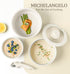 MICHELANGELO Sauce Pan Set, Nonstick 1Qt & 2Qt & 3Qt Pots with Removable Handles