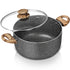 MICHELANGELO Stock Pot with Lid, 5 Quart Cooking Pot