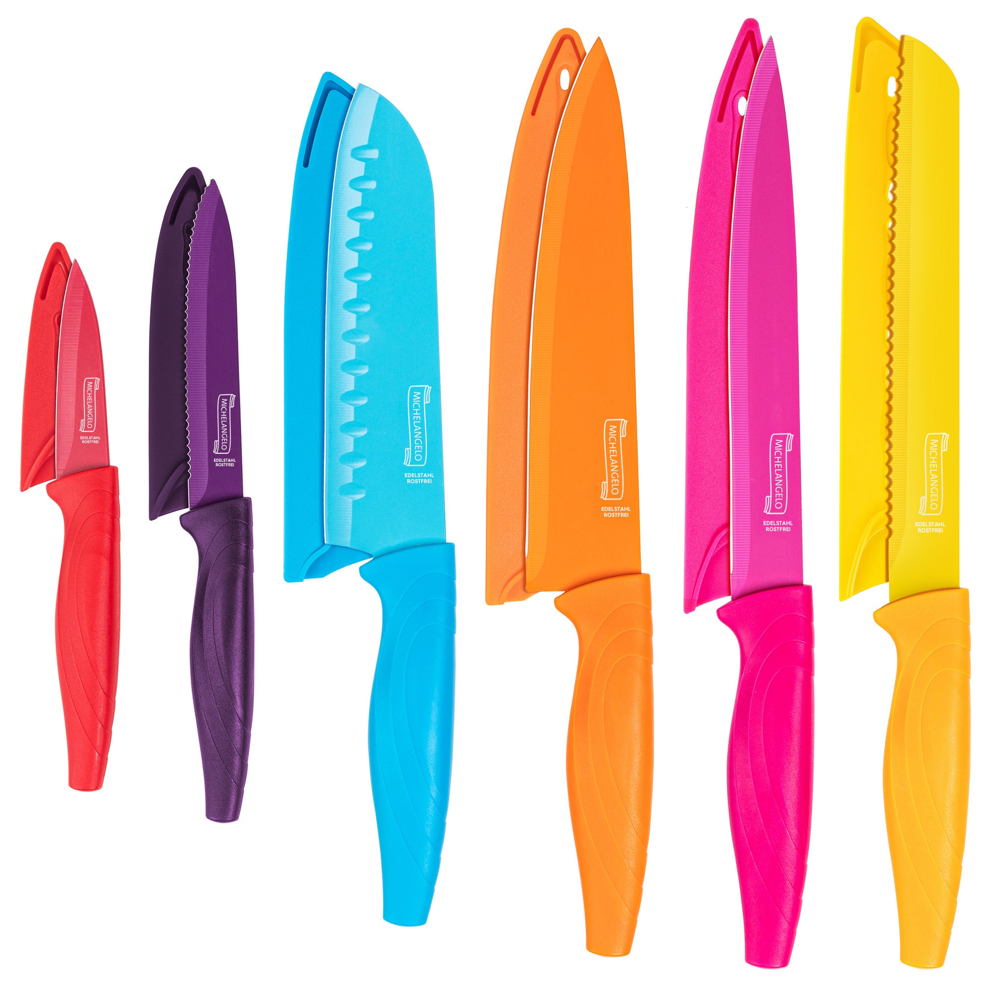 MICHELANGELO Kitchen Knife Set 12 Piece