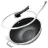 MICHELANGELO 12.5 Inch Stainless Steel Woks & Stir-fry Pans with Stay Cool Handle